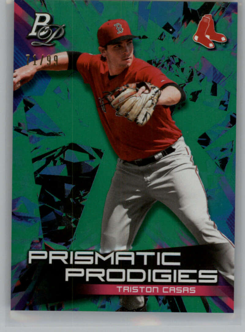 2019 Bowman Platinum Prismatic Prodigies Green