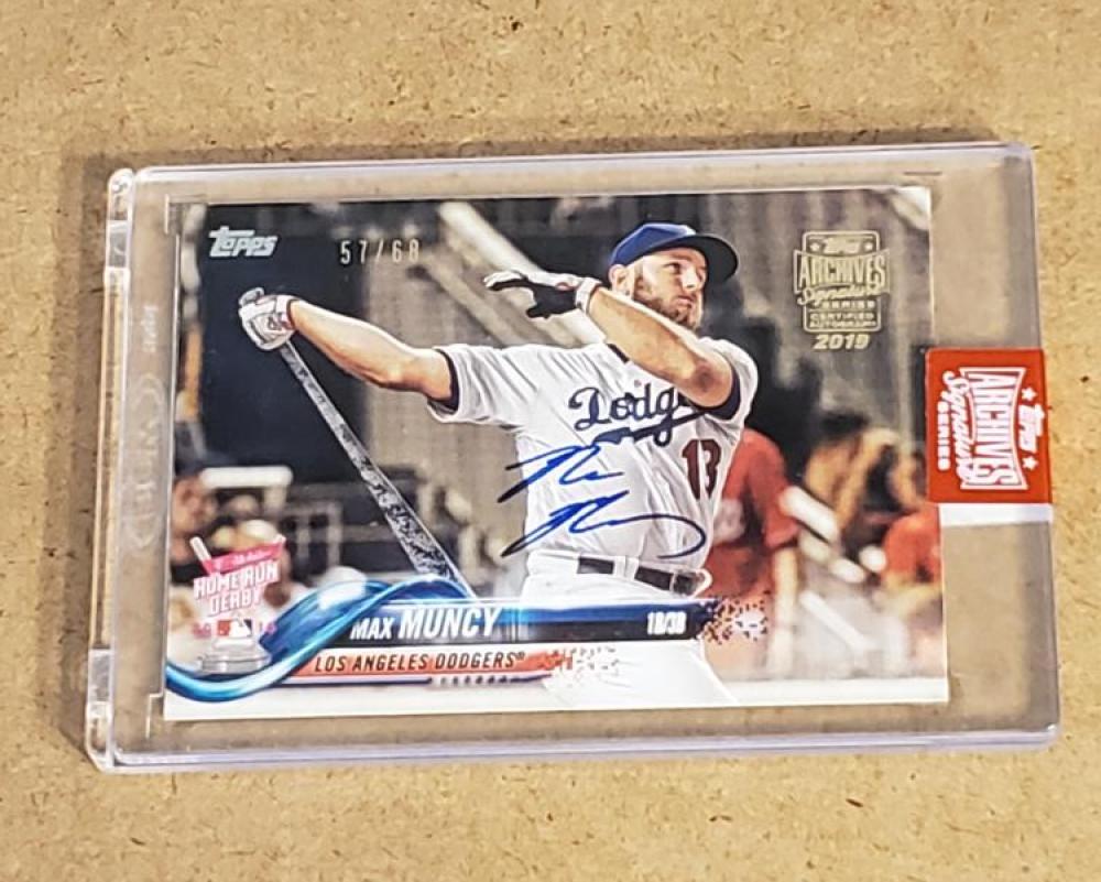 2019 Topps Archives Signatures '17 Mitch Moreland #317 On Card Auto  #'d /99