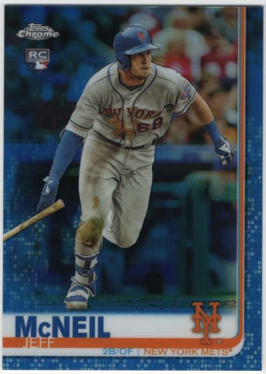 2019 Topps Chrome Refractors Blue