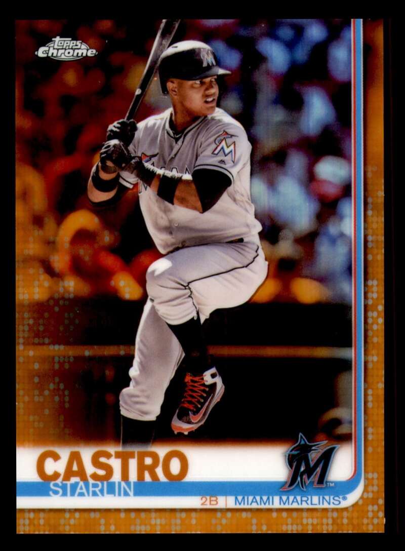 2019 Topps Chrome Refractors Orange