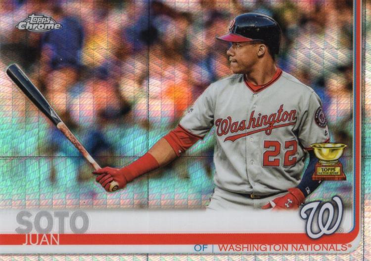 2019 Topps Chrome X-Fractor