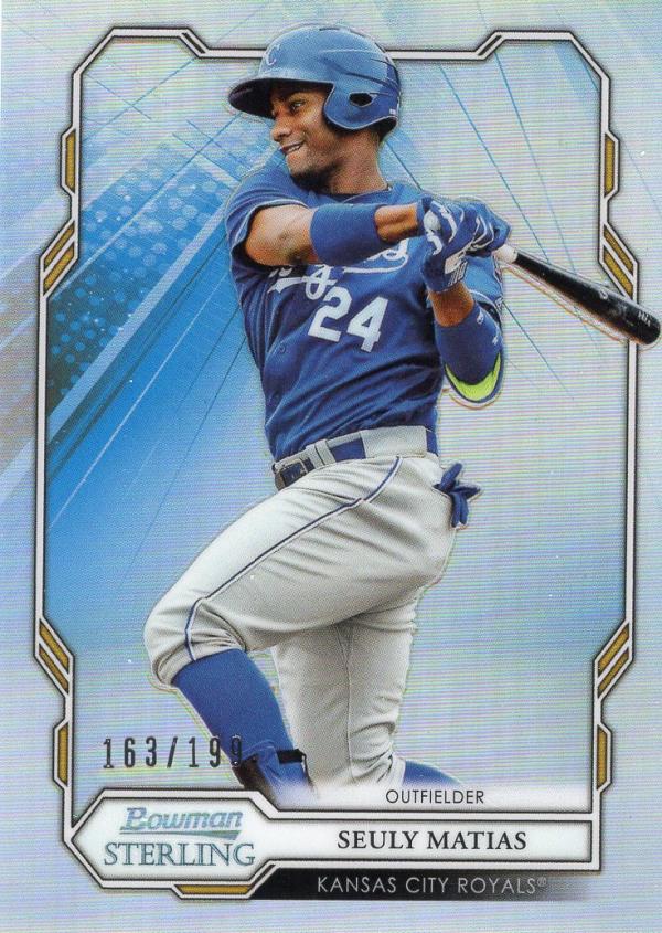 2019 Bowman Sterling Prospects Refractors