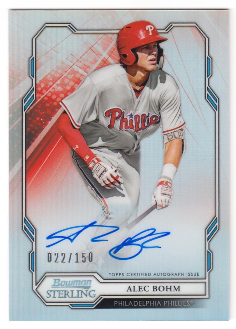 2019 Bowman Sterling Prospect Autographs Refractors