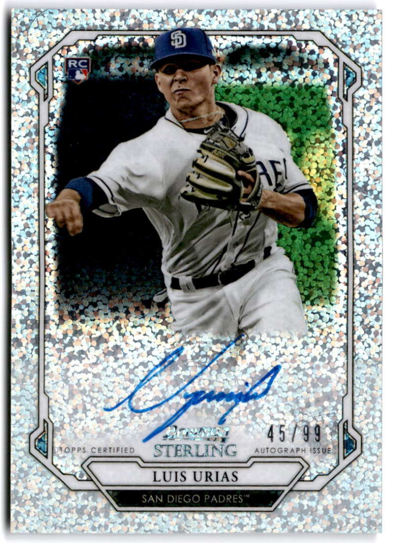 2019 Bowman Sterling Rookie Autographs Refractors Speckle