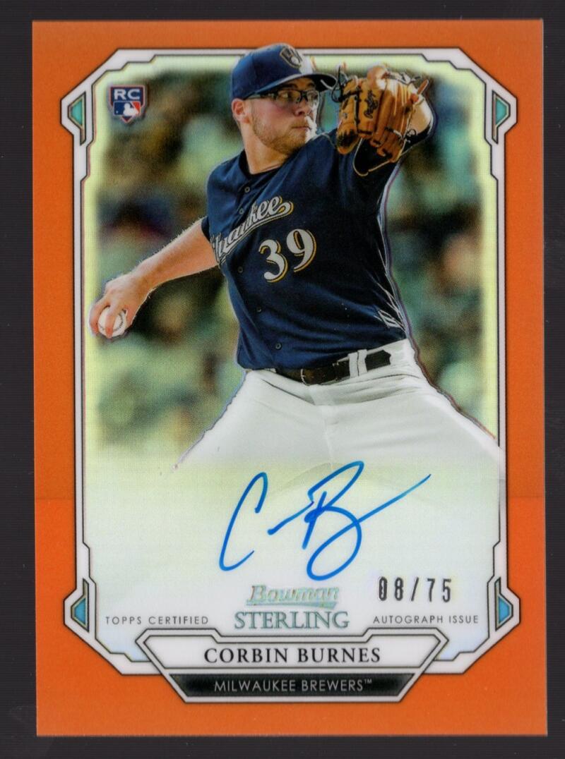 2019 Bowman Sterling Rookie Autographs Refractors Orange