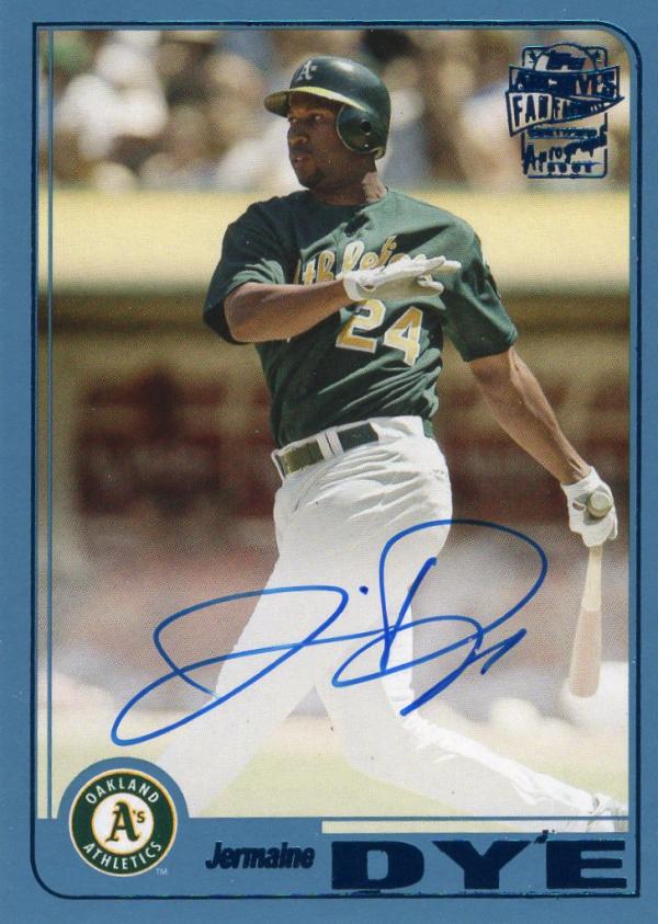 2019 Topps Archives Fan Favorites Autographs Blue