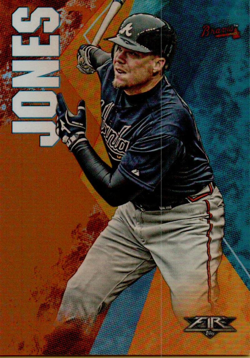 2019 Topps Fire Orange