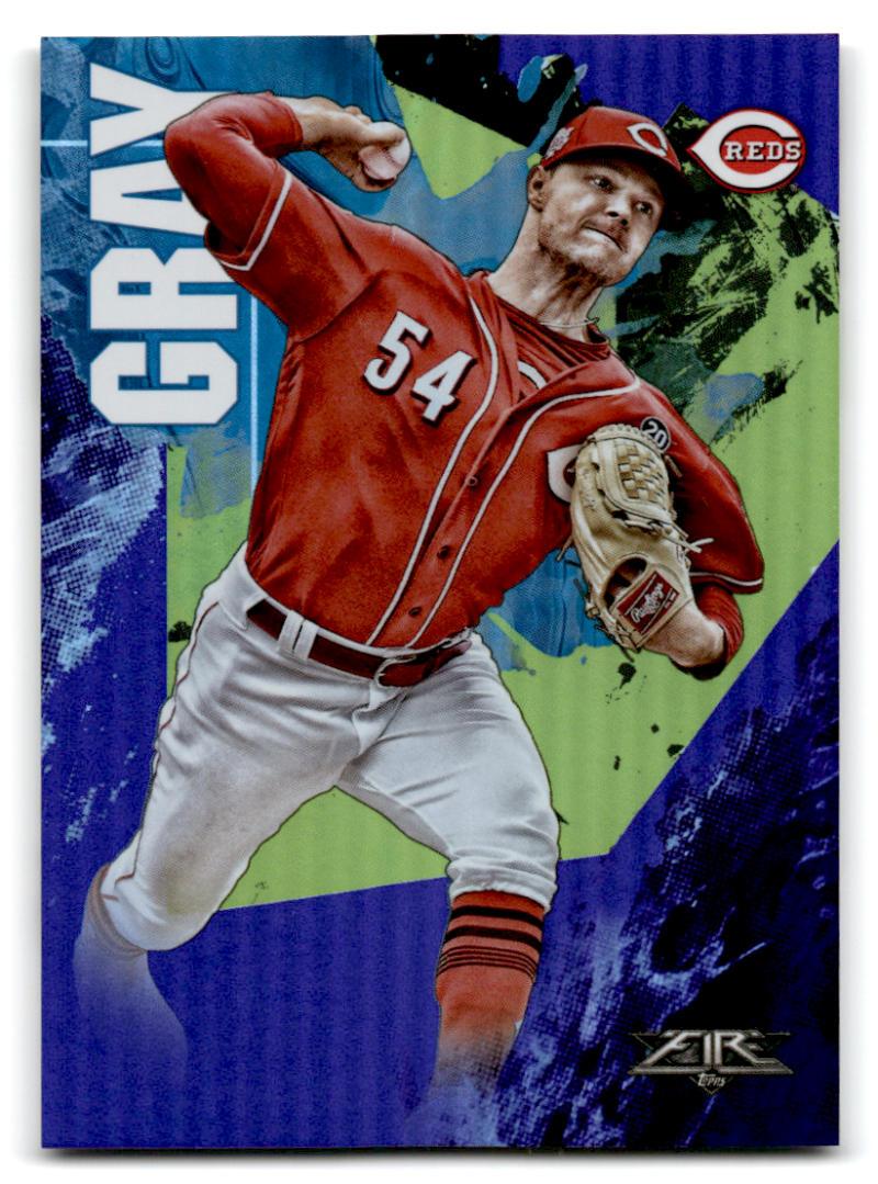 2019 Topps Fire Purple