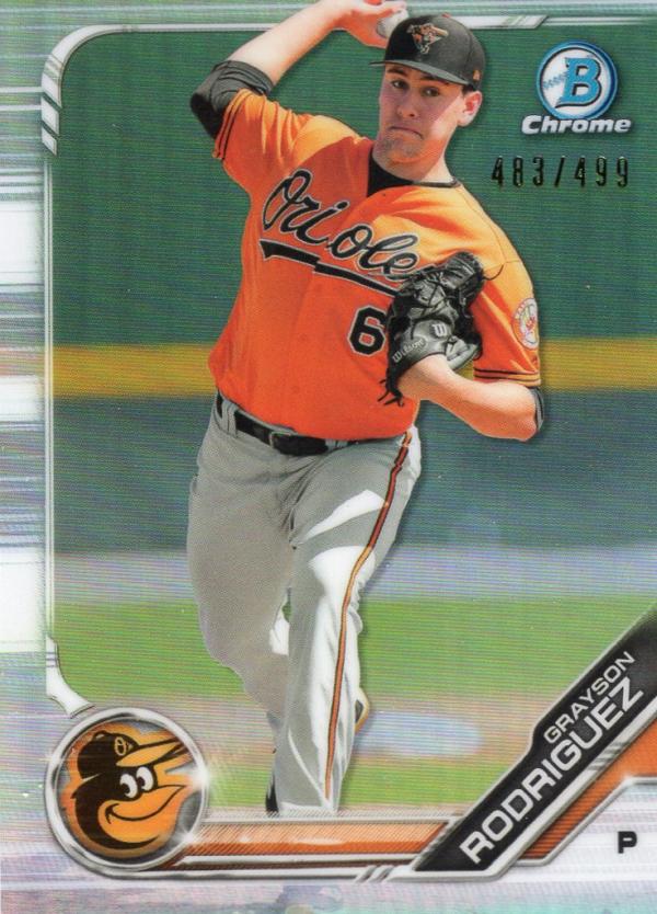 2019 Bowman Chrome Prospects Refractors