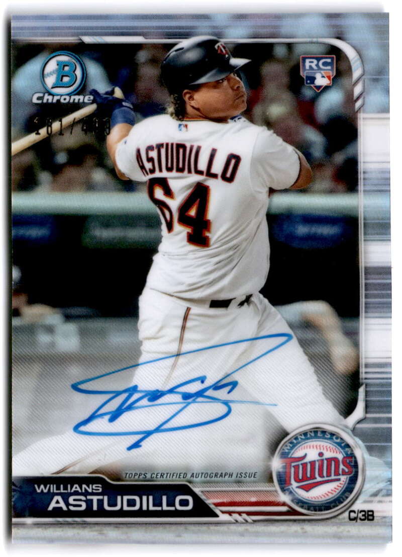 2019 Bowman Chrome Rookie Autographs Refractors