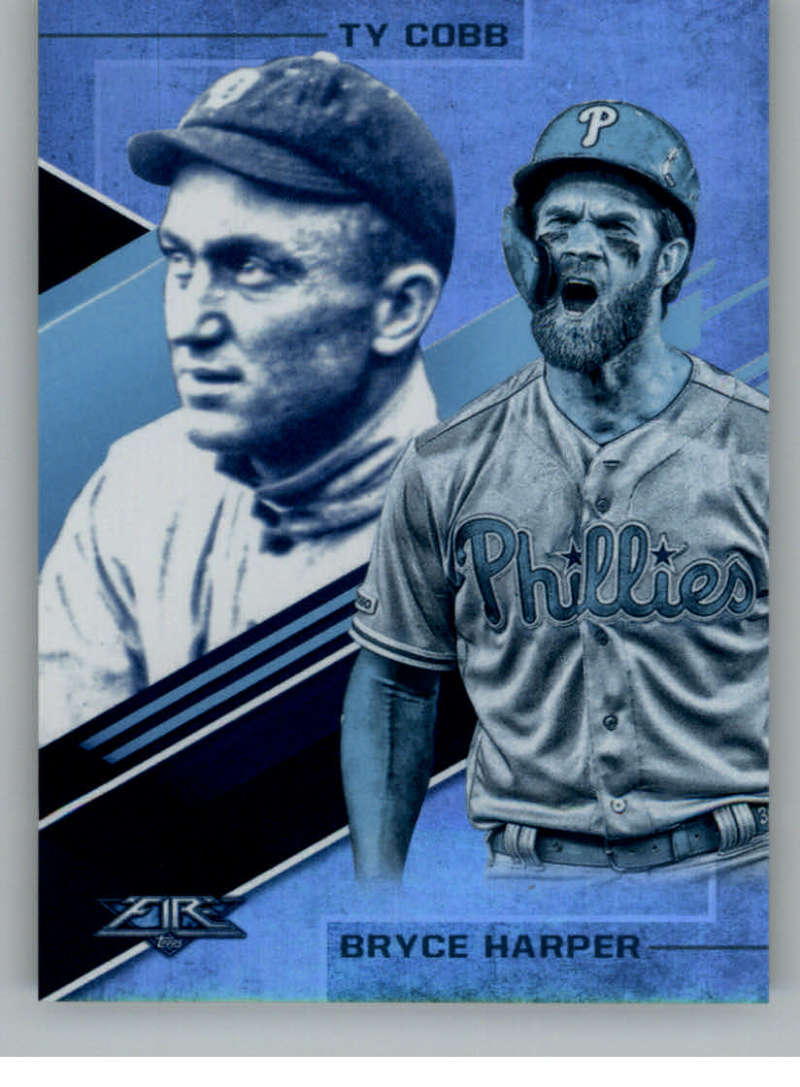 2019 Topps Fire Lasting Legacies Blue Chip