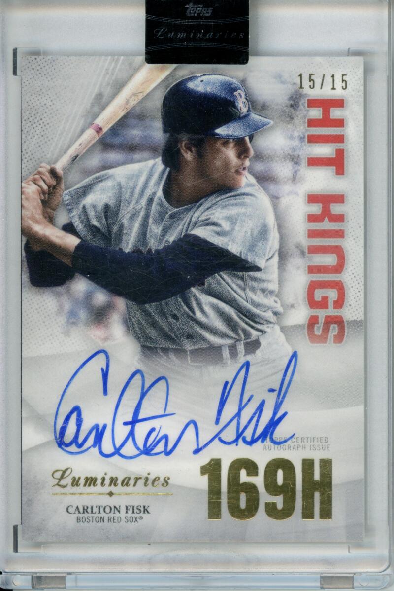 2019 Topps Luminaries Hit Kings Autographs