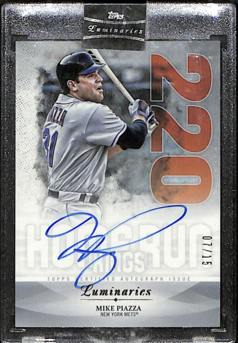 2019 Topps Luminaries Home Run Kings Autographs