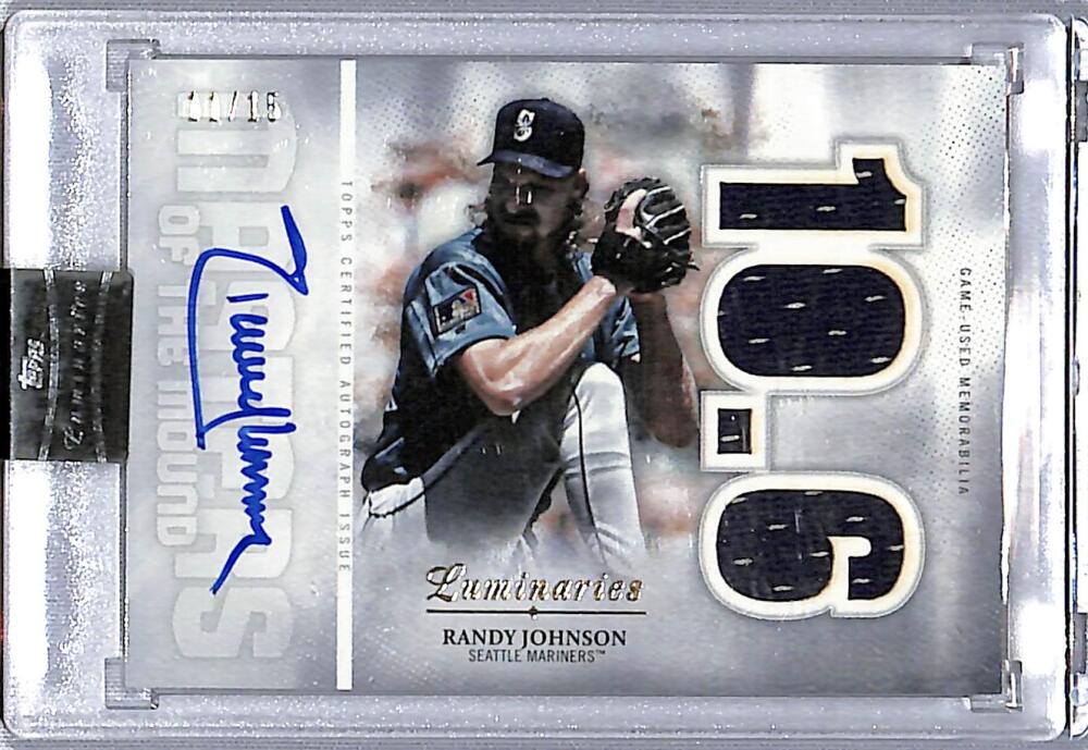 2019 Topps Luminaries Masters of the Mound Autographed Relics