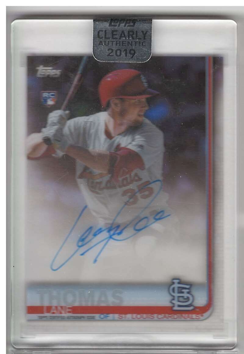 2019 Topps Clearly Authentic Autographs