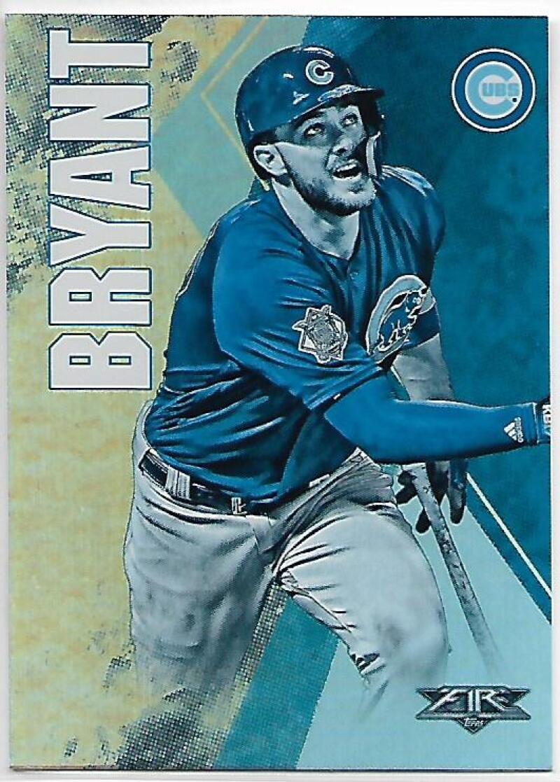 2019 Topps Fire Blue Chip