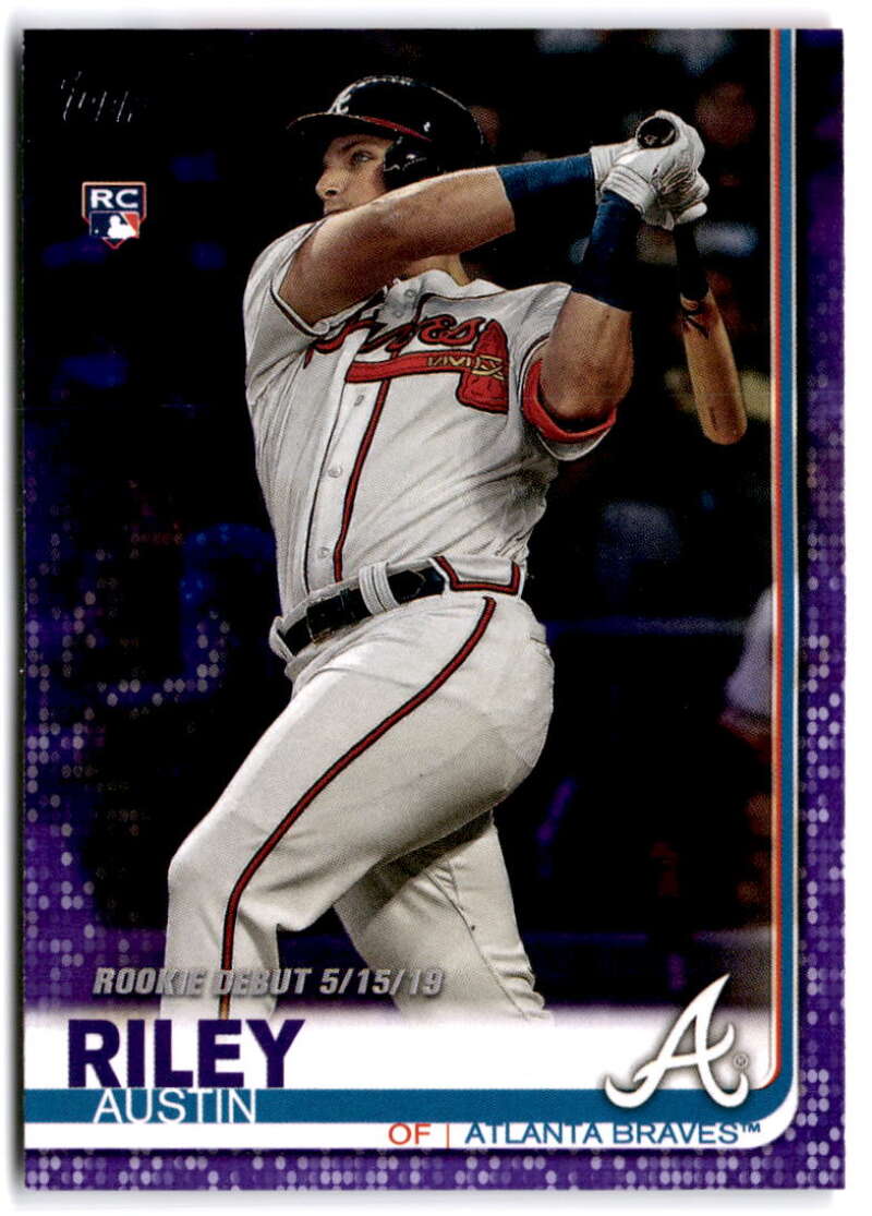 2019 Topps Update Purple