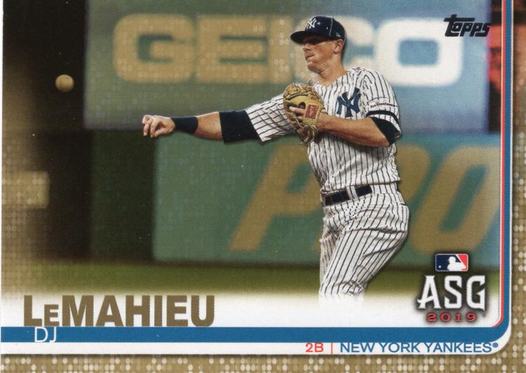 2019 Topps Update Gold