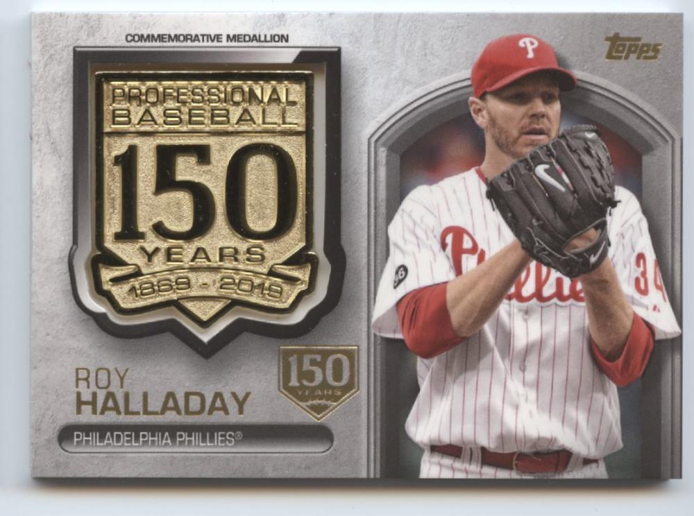 2019 Topps Update 150th Anniversary Manufactured Medallion Relics 150th Anniversary