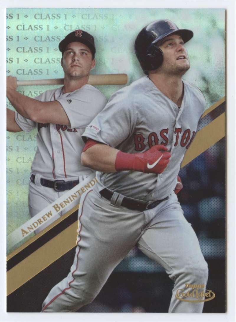  2019 Topps Gold Label Class One #8 Mookie Betts Boston