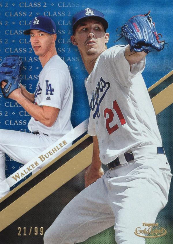 2019 Topps Gold Label Class Two Blue