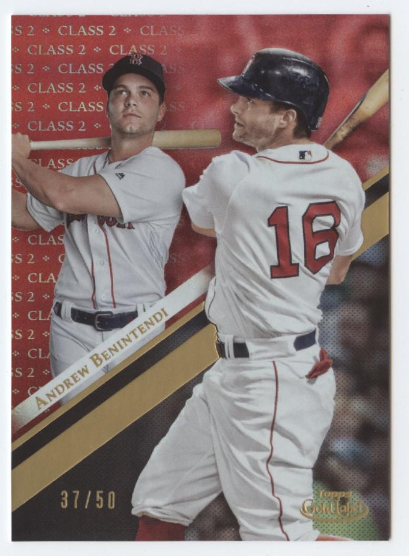 2019 Topps Gold Label Class Two Red