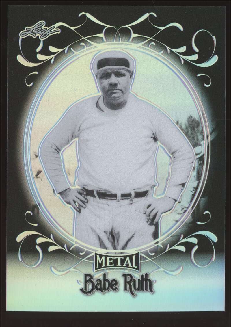 2019 Leaf Metal Babe Ruth Collection Black