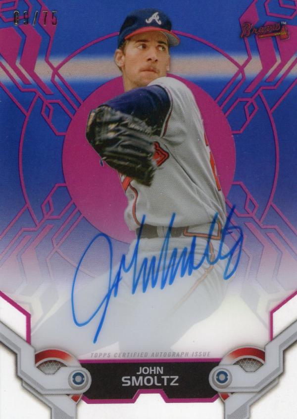 2019 Topps High Tek Autographs Pink