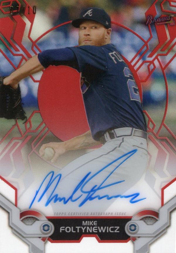 2019 Topps High Tek Autographs Red