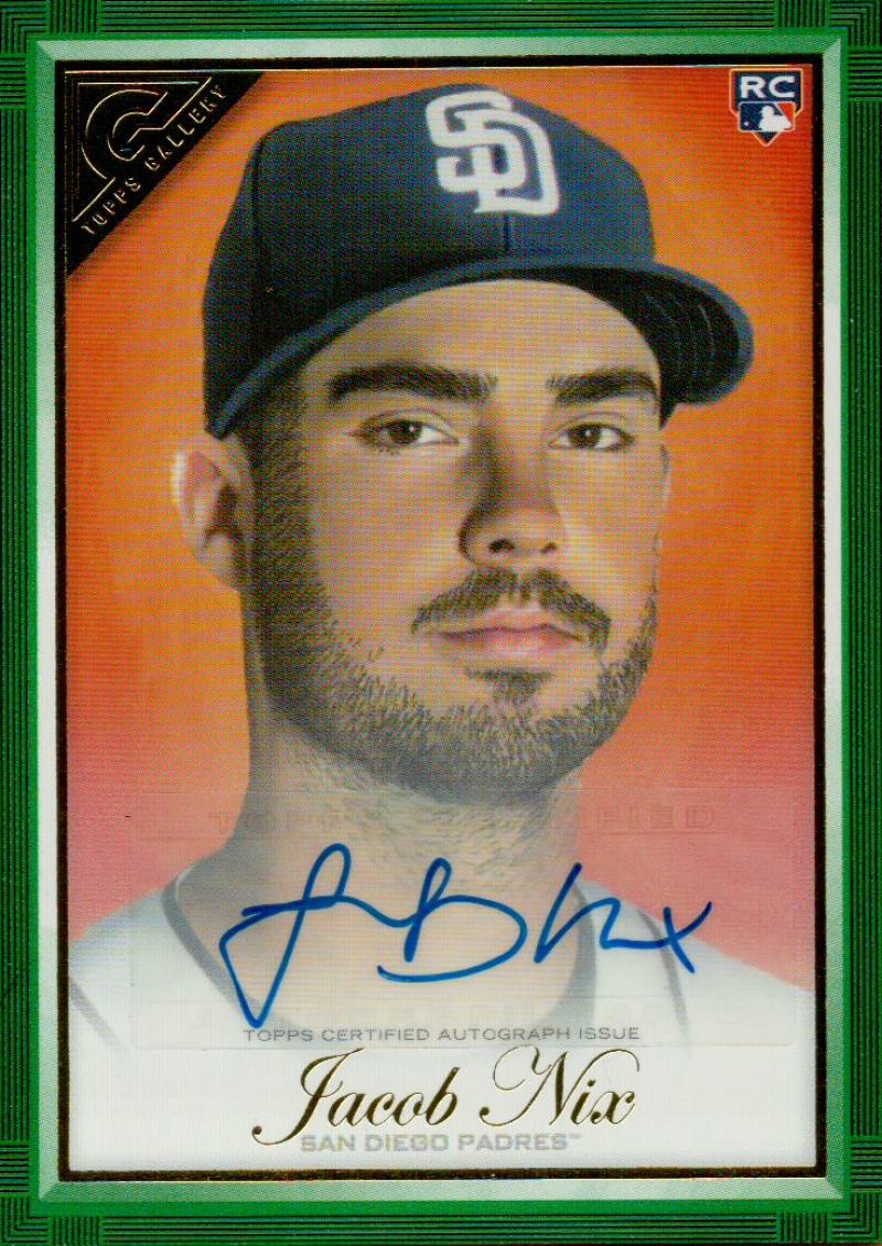 2019 Topps Gallery Autographs Green