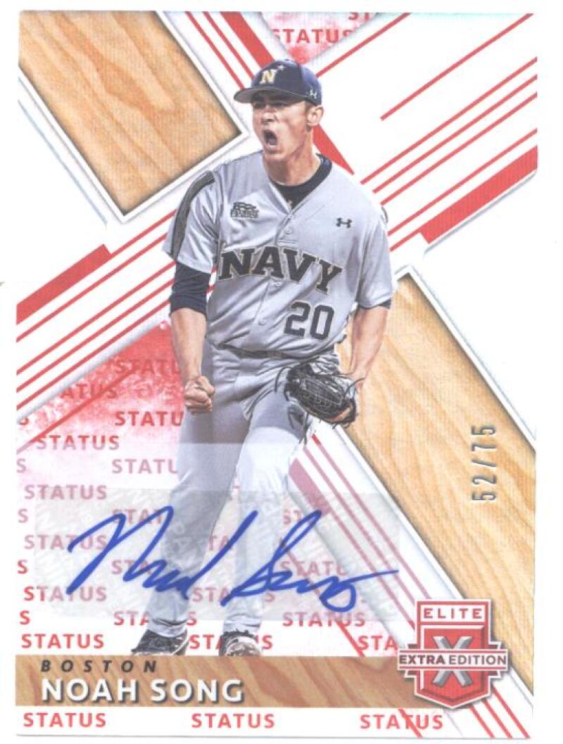 2019 Panini Elite Extra Edition Autographs Status Die-Cut Red