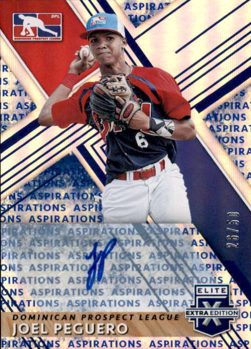 2019 Panini Elite Extra Edition DPL Autographs Aspirations Blue