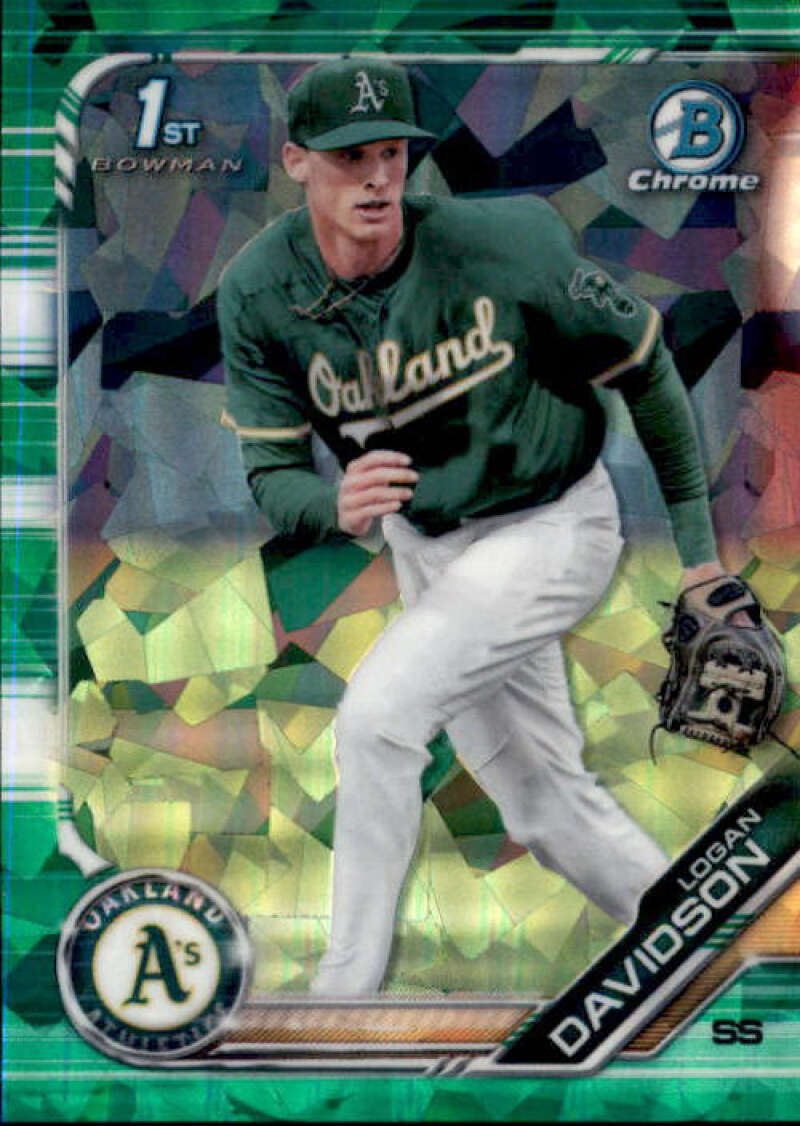 2019 Bowman Draft Sapphire Edition Green