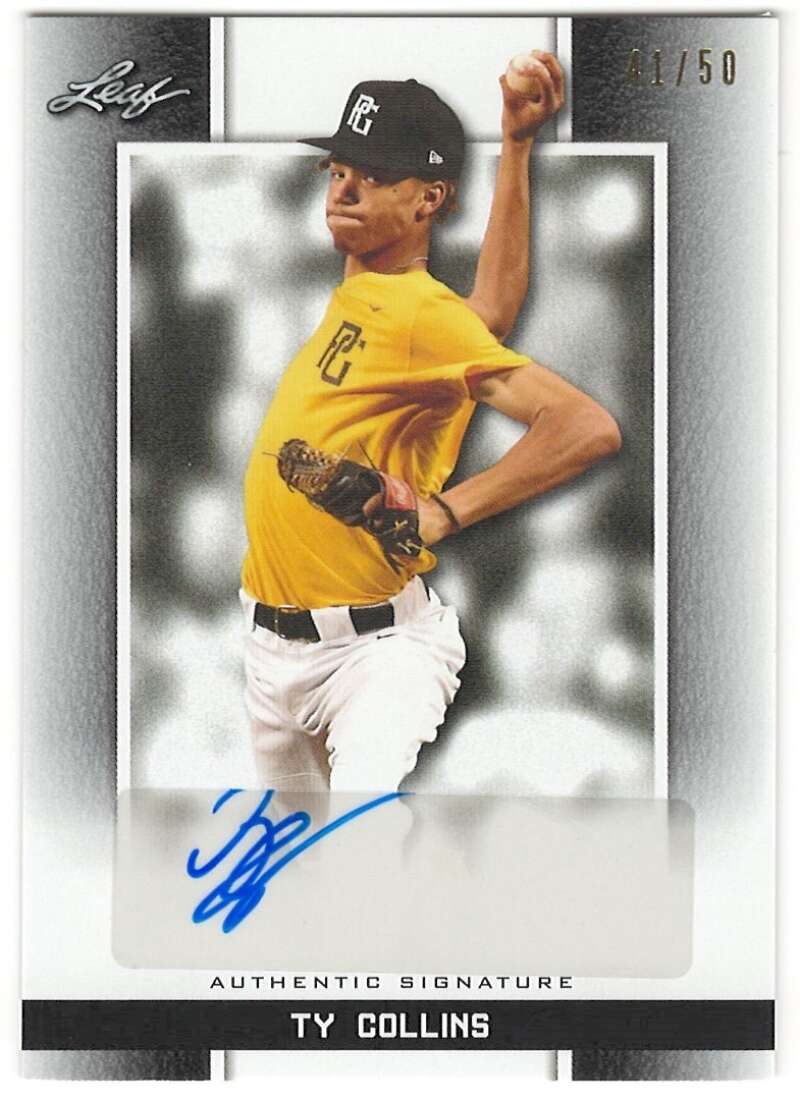 2019 Leaf Perfect Game National Showcase Autographs Black