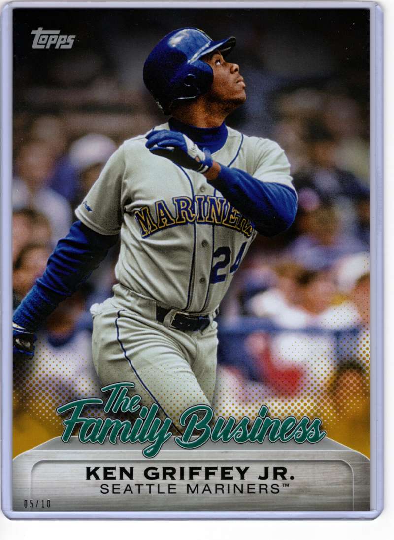 2019 Topps Update The Family Business 5x7 Gold