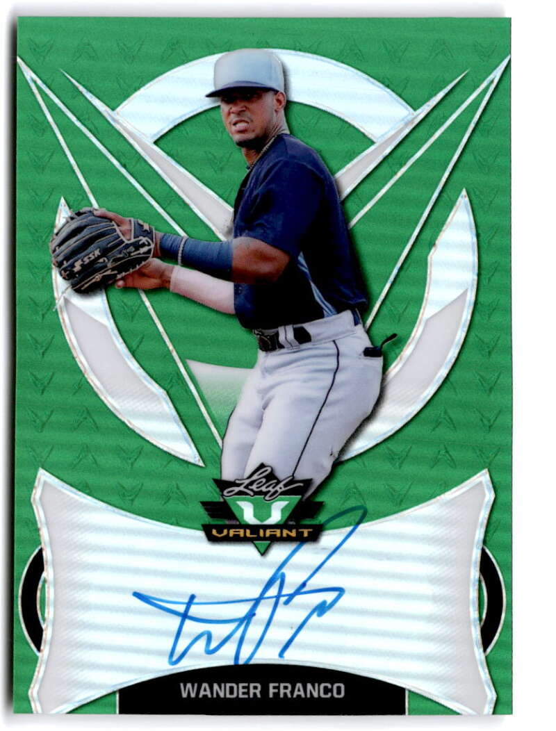 2019 Leaf Valiant Autographs Green