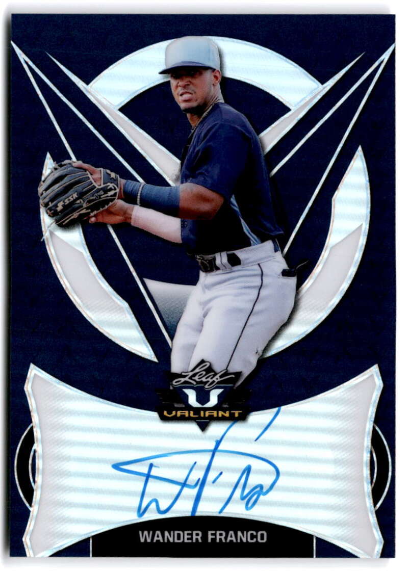 2019 Leaf Valiant Autographs Navy