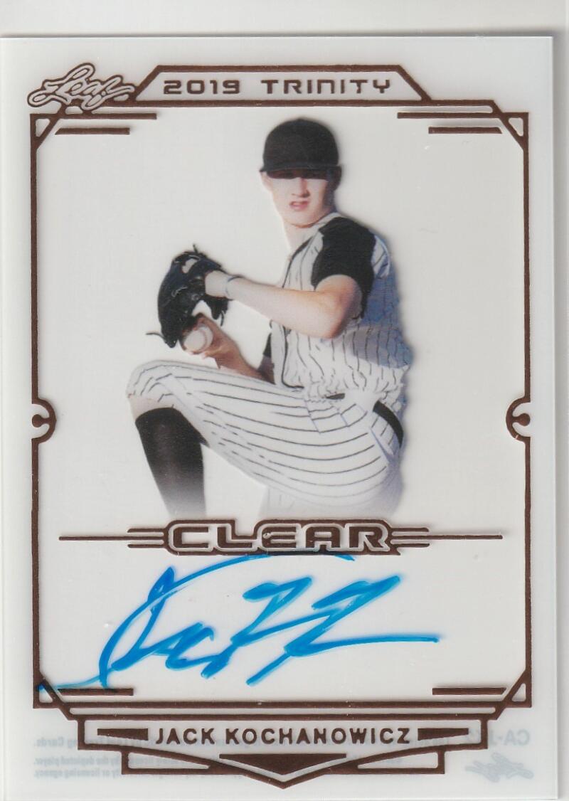 2019 Leaf Trinity Clear Autographs