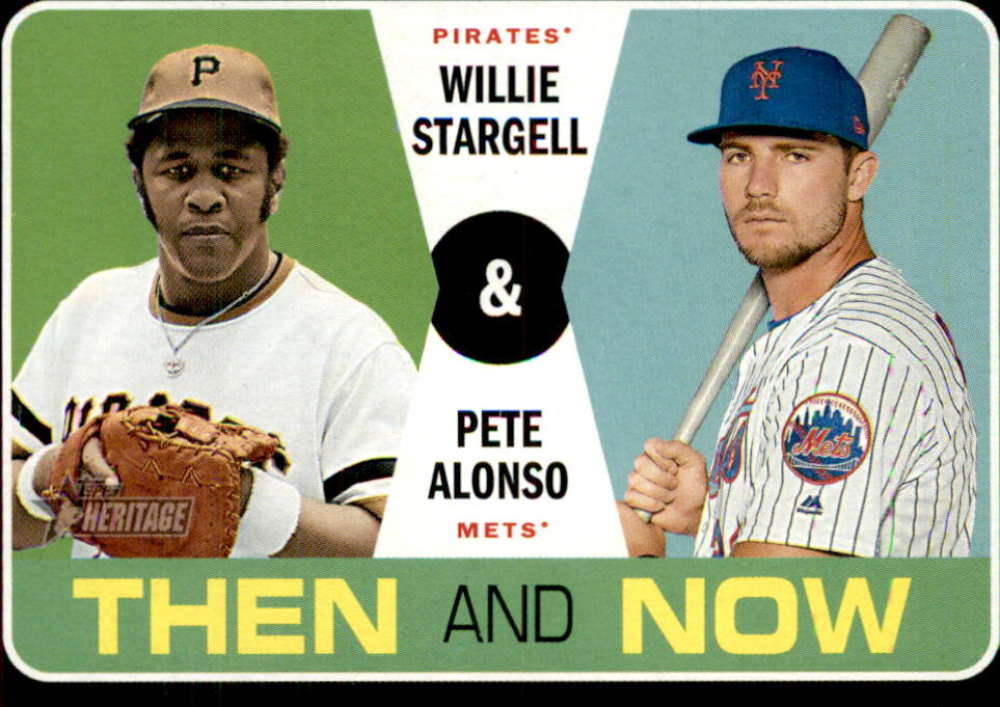 Lou Brock, Mallex Smith 2020 Topps Heritage Then & Now #TN-11