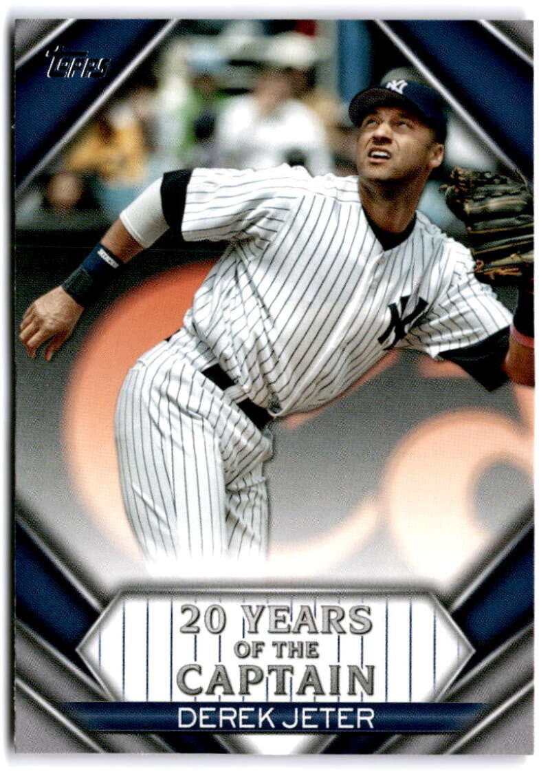 2020 Topps Update 20 Years of The Captain Gold yoc99 Derek Jeter 39/50