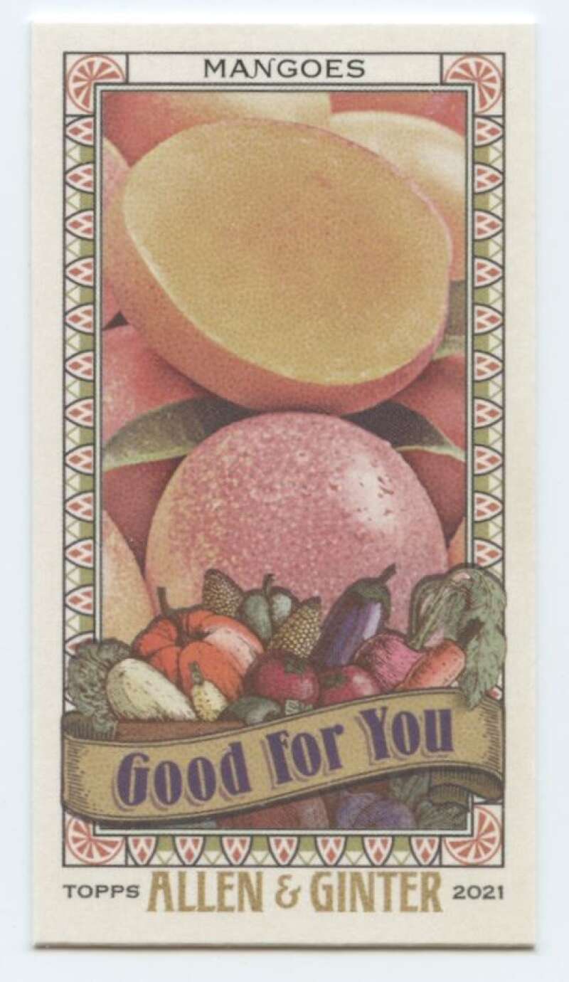 2021 Allen and Ginter  Good for You Minis