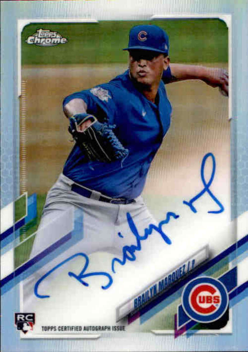 2021 Topps Chrome - Andre Scrubb #RA-AS Houston Astros - ROOKIE AUTO