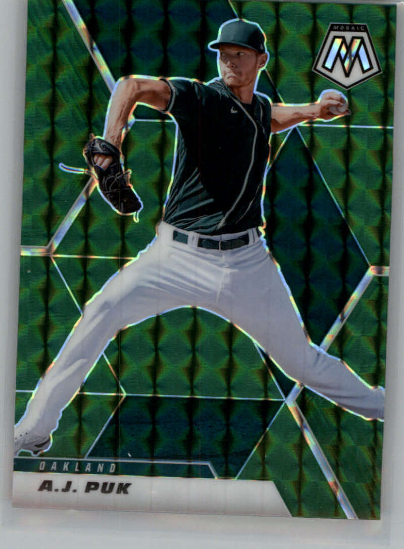  2021 Panini Mosaic Parallel Green #170 Jack Flaherty St. Louis  Cardinals Prizm Baseball Parallel Trading Card : Collectibles & Fine Art