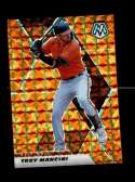 2021 Panini Mosaic Mosaic Reactive Blue #194 Devin Williams Milwaukee  Brewers