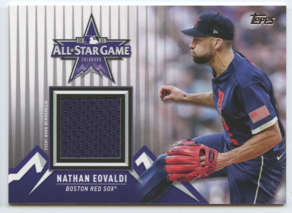 Kevin Gausman 2021 Topps Update #ASSC-KG All-Star Stitches