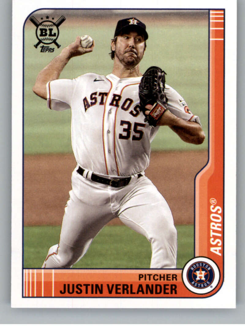 2021 Topps Big League #75 Justin Verlander NM-MT 