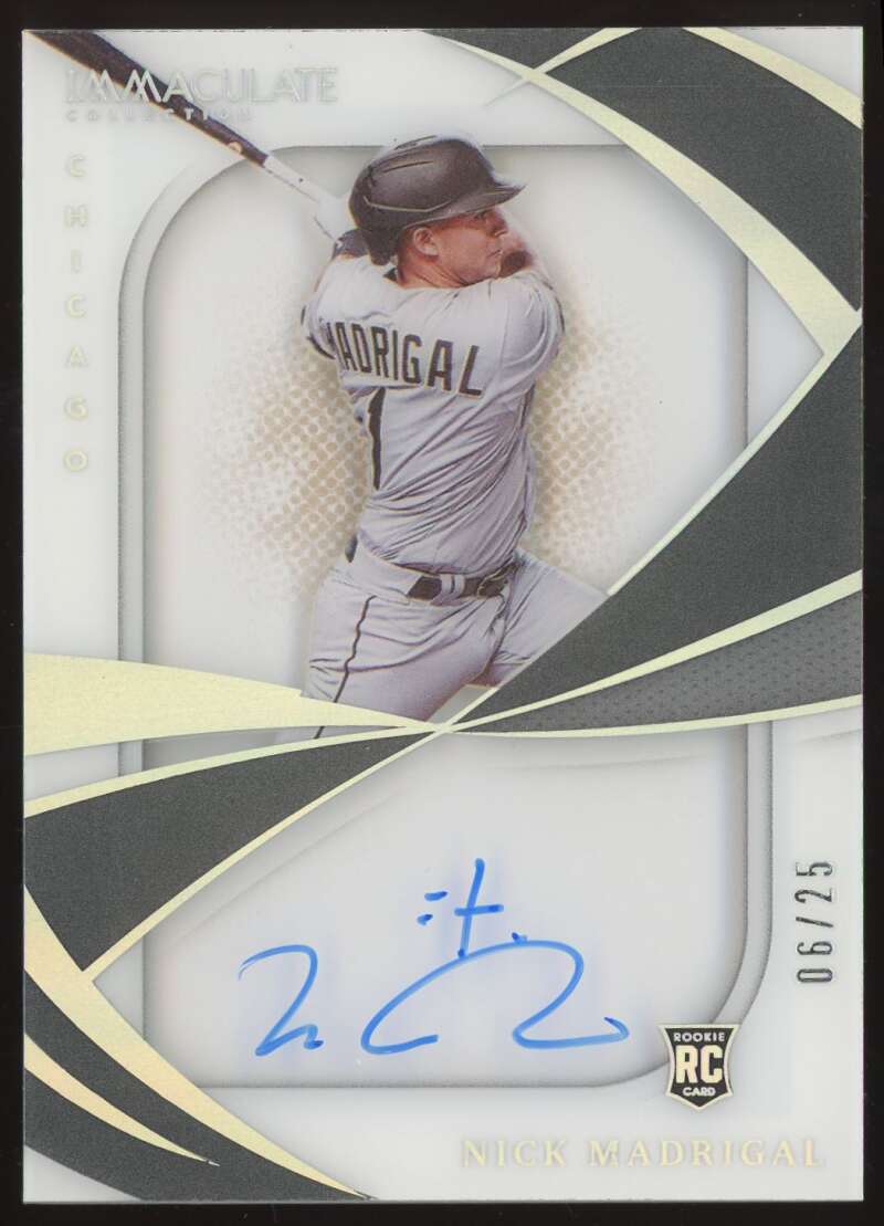 2021 Panini Immaculate Shadowbox Signatures Holo Silver