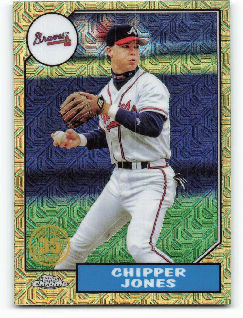 2022 Topps Update '87 Topps Silver Pack Chrome #T87C36 Greg Maddux - NM-MT  - Burbank Sportscards