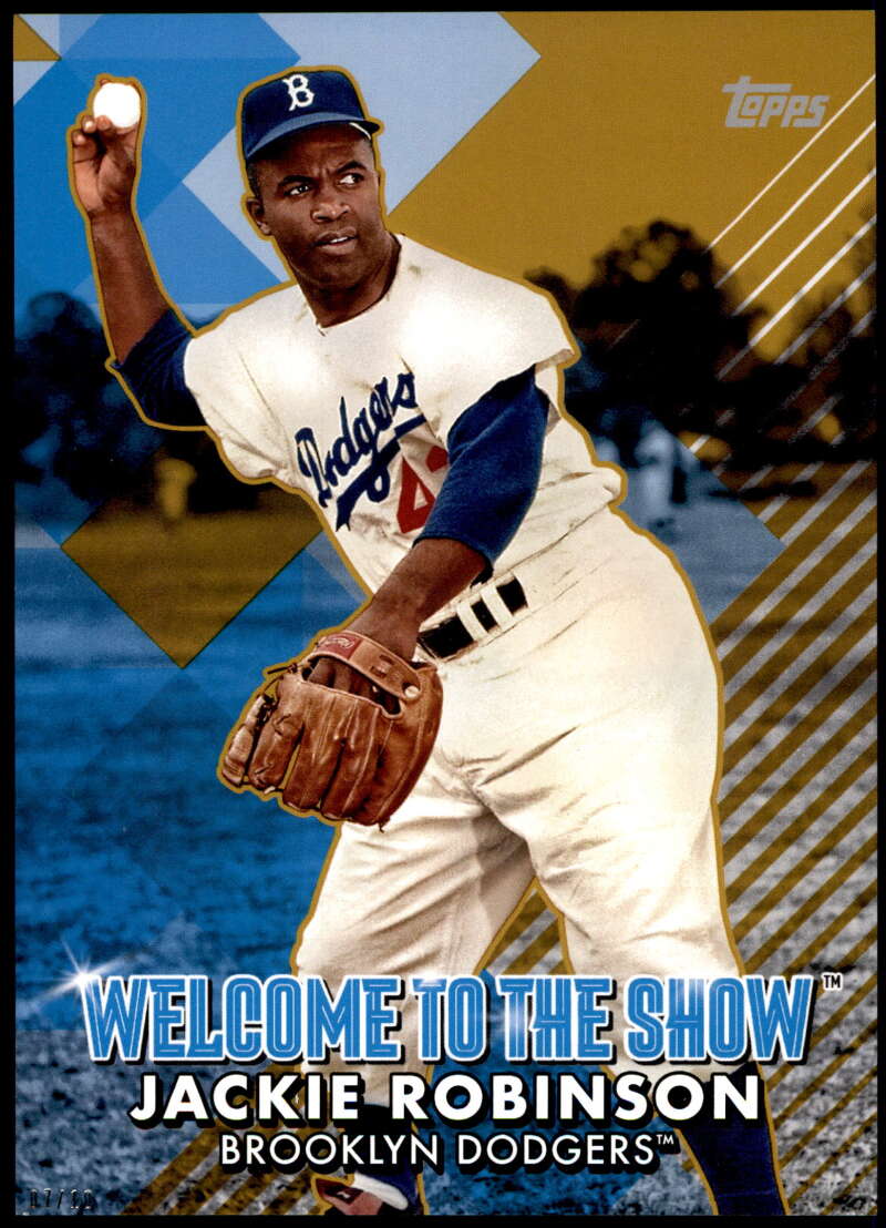 2022 Topps 5x7 Welcome to the Show Gold