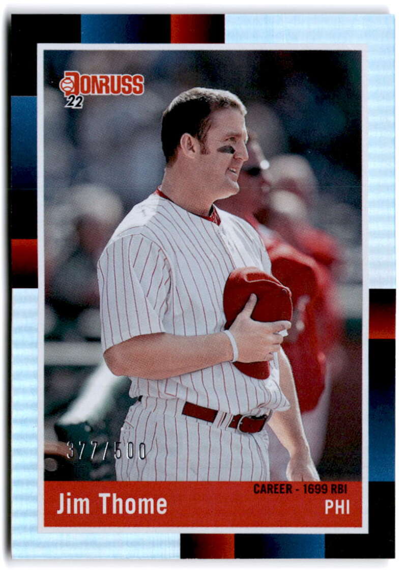 2022 Donruss  Retro 1988 Variations Career Stat Line